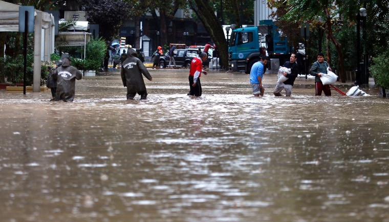 Image: CHILE-FLOOD-RAIN