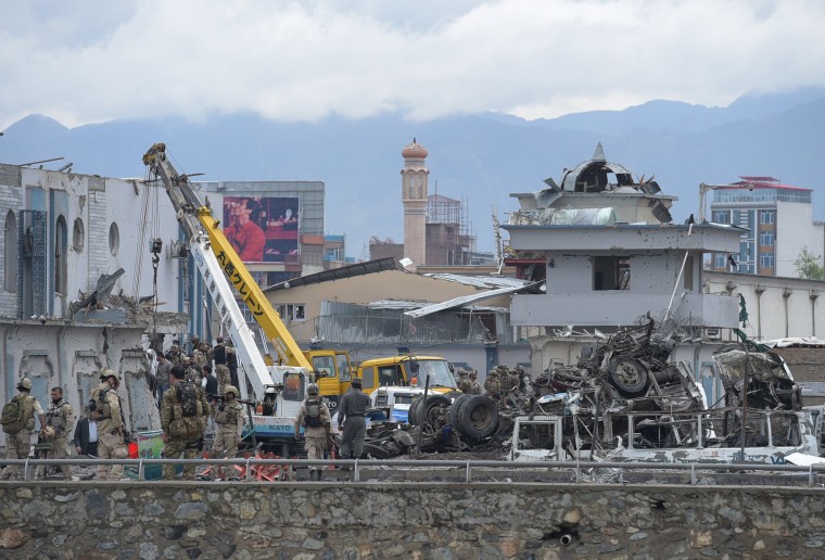 Image: AFGHANISTAN-UNREST-ATTACK