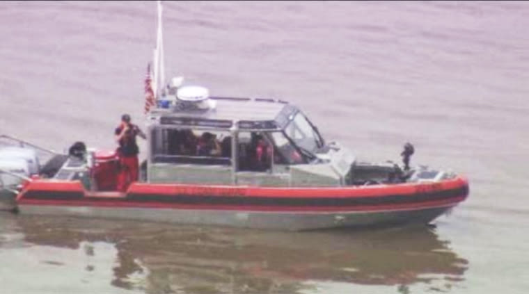 A Coast Guard rescue team says a body has been recovered after a tugboat capsized on the San Jacinto River on April 19, 2016.
