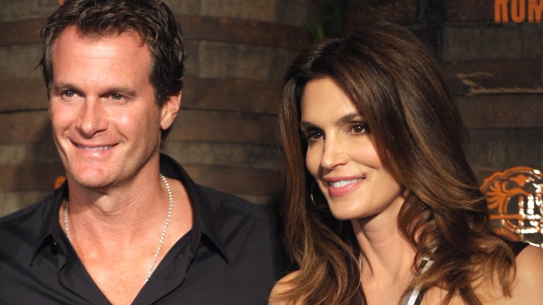 Rande Gerber and Cindy Crawford