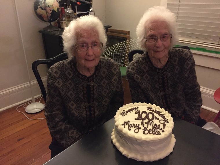 Wallace twins turn 100