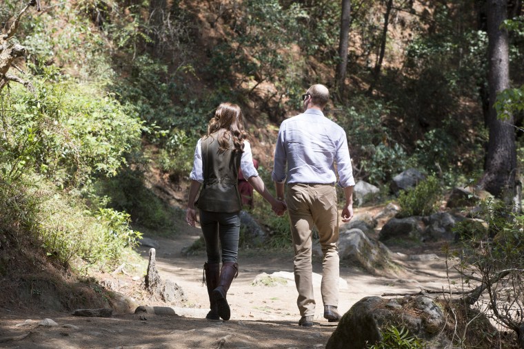 The Duke and Duchess of Cambridge, Prince William and Catherine, continue their tour of India and Bhutan.