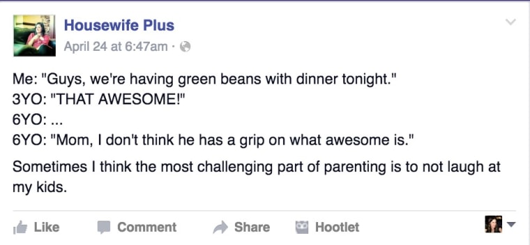 Green beans tweet