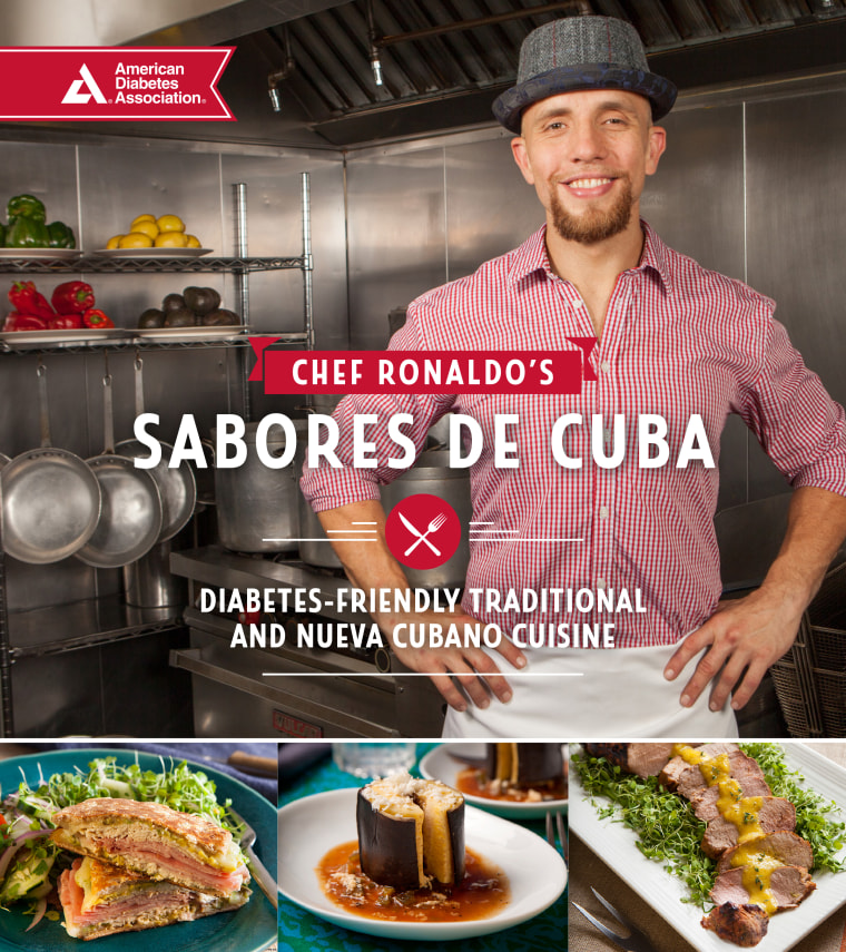 Chef Ronaldo Linares' book, "Sabores de Cuba"