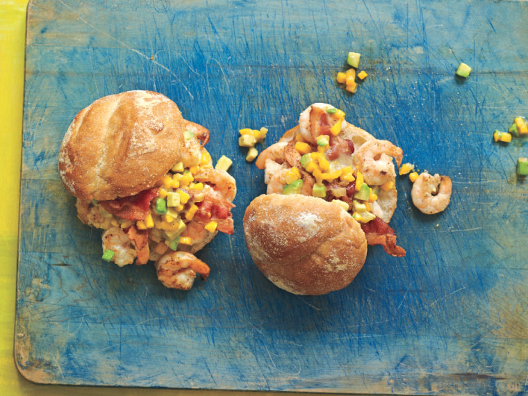 Pati Jinich's Shrimp, Mango and Avocado Rolls.