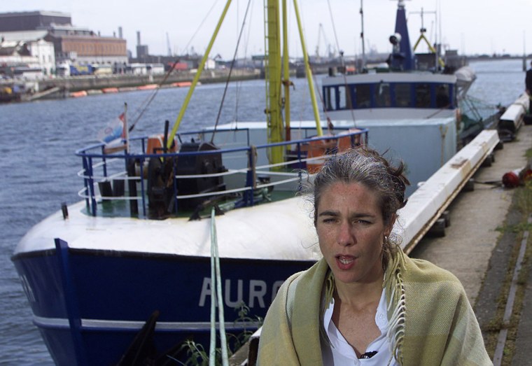 Image: Dr. Rebecca Gomperts in 2001