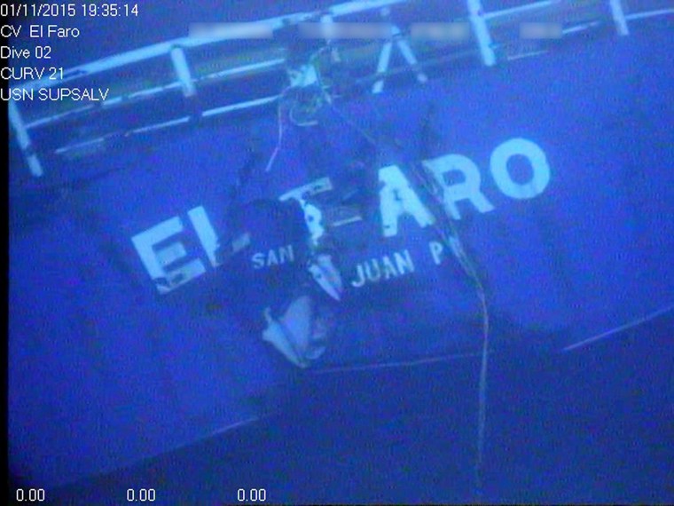Image: El Faro data retrieval