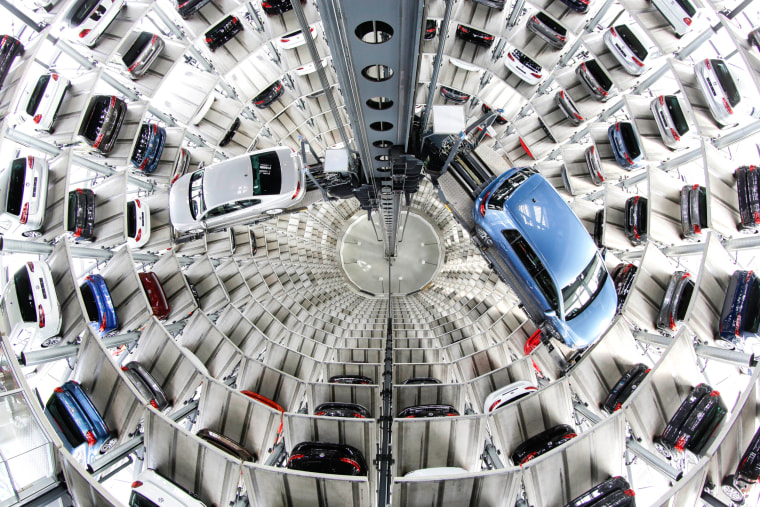 Image: Volkswagen cars are presented to media