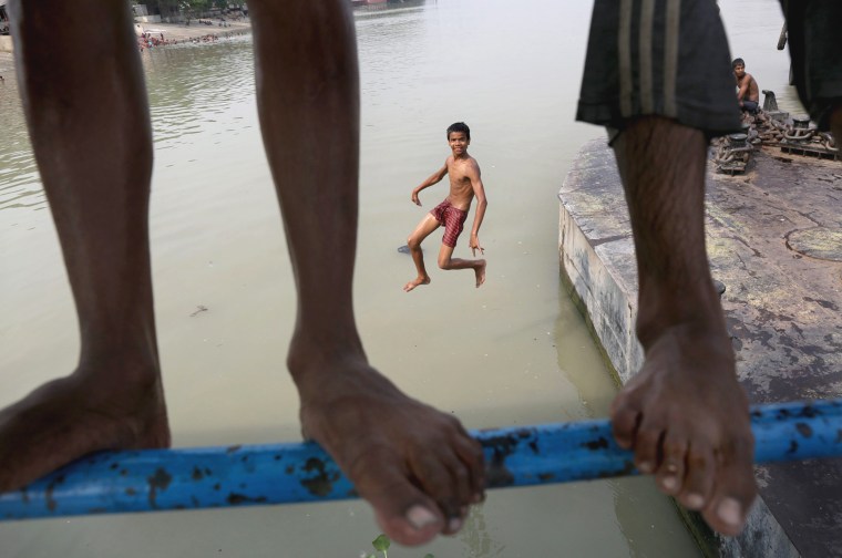 Image: Heat wave in Calcutta