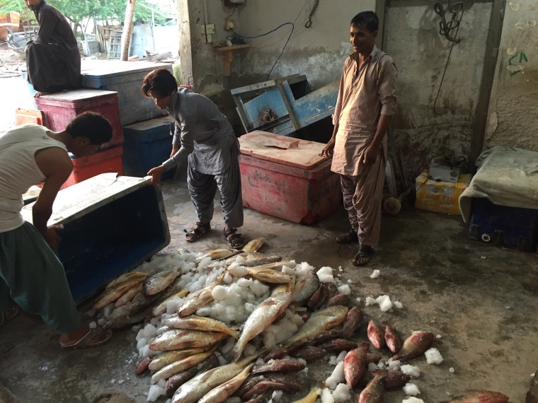 Image: Fishermen in Gwadar
