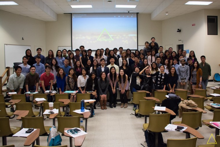 Jason Fong at the 2016 Triangle Area Asian American Student Conference at the University of North Carolina at Chapel Hill.