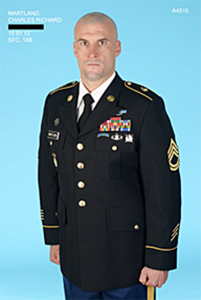 Sgt. First Class Charles Martland