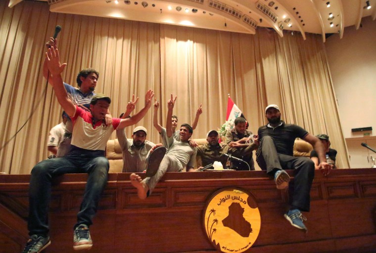 Image: IRAQ-POLITICS-PROTEST