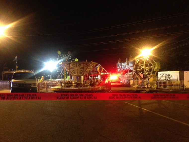 El Paso Police say one teen is dead following a carnival ride accident at an East El Paso Church.
