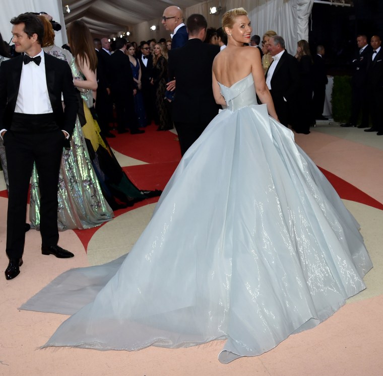 Claire Danes at the Met Gala