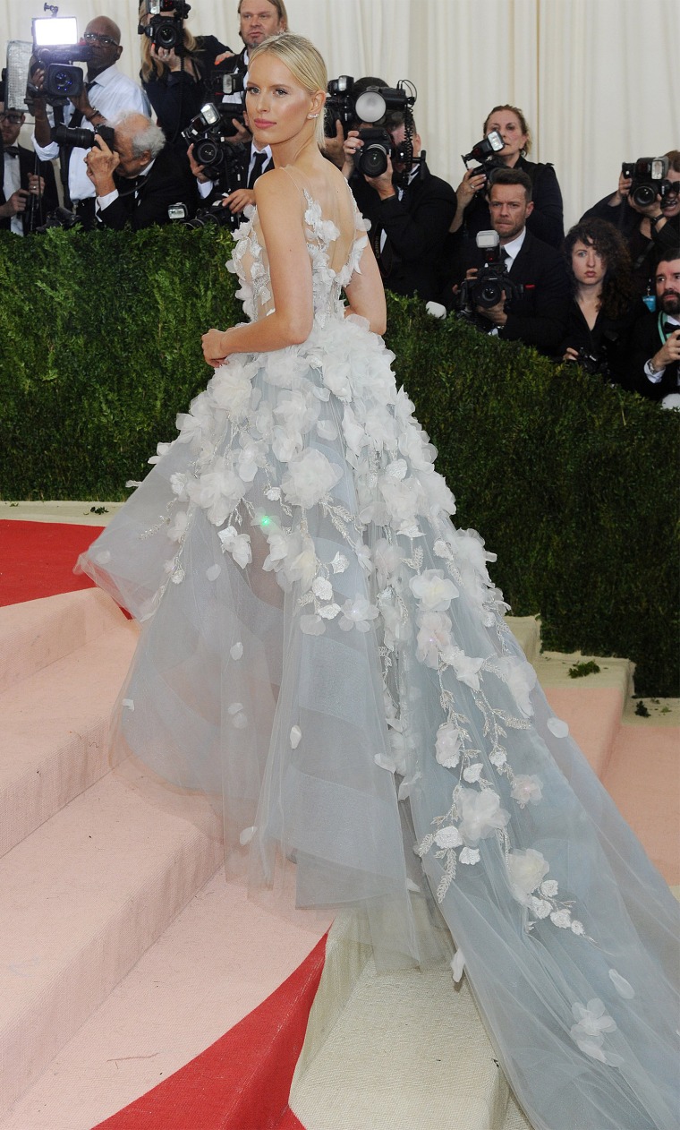 Karolina Kurkova at the Met Gala