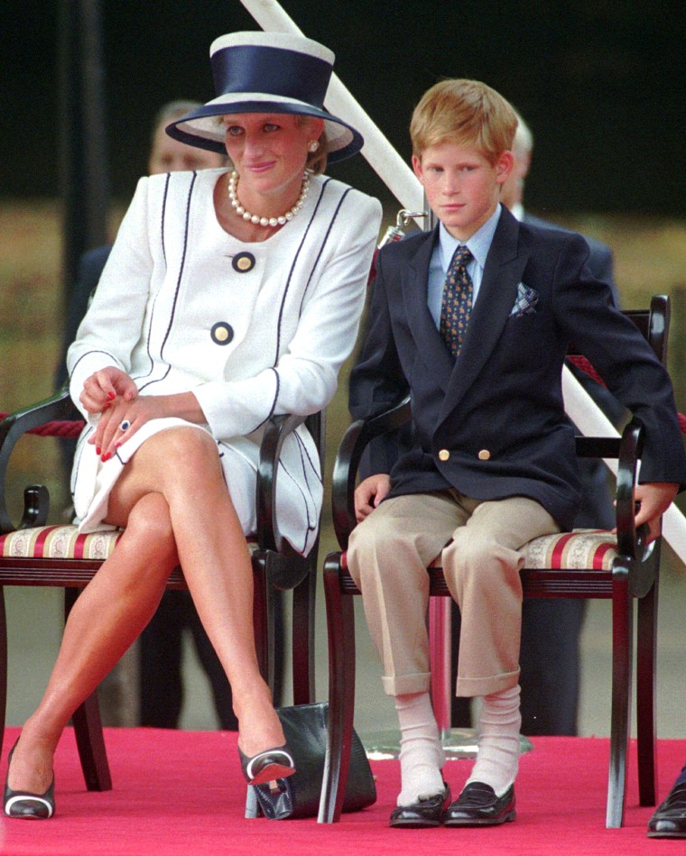 Princess Diana and Prince Harry