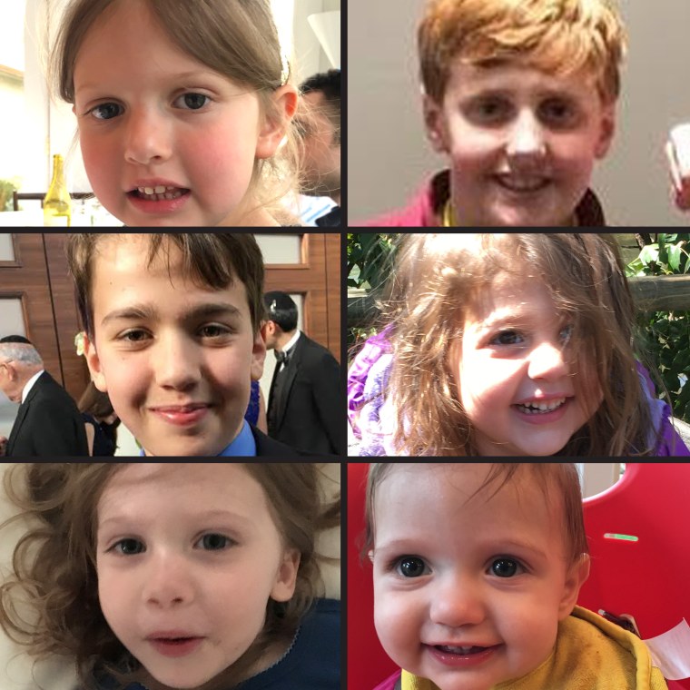 Jordana Horn's six children.
