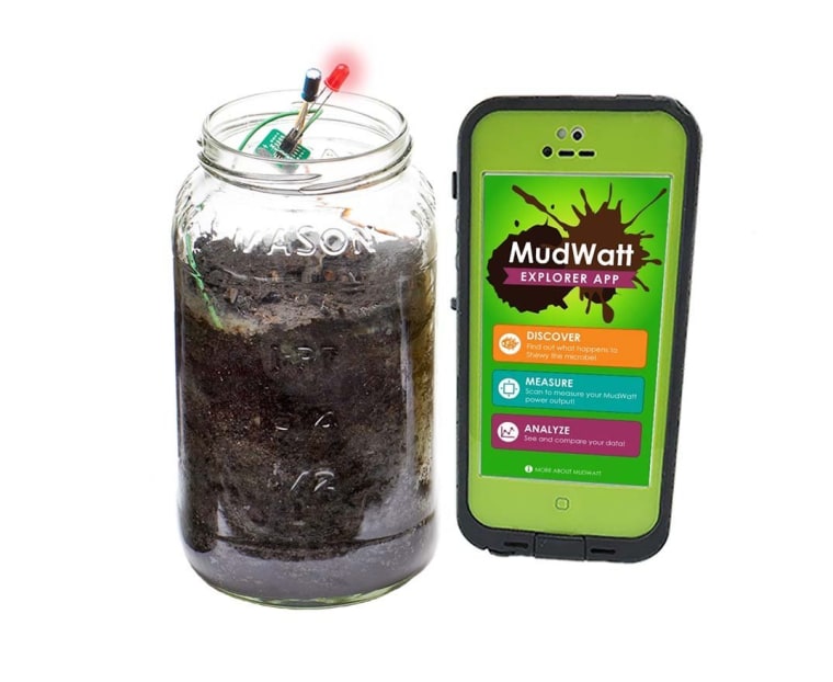 MudWatt - Clean Energy from Mud - Grow your own living fuel cell - Core STEM Kit