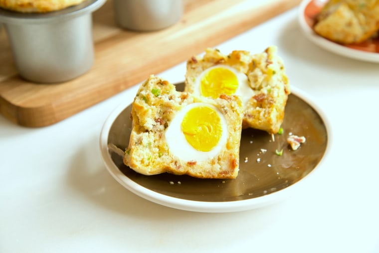TODAY Tastemaker Brandi Milloy makes her version of the Rebel breakfast muffin from San Francisco restaurant Craftsman and Wolves