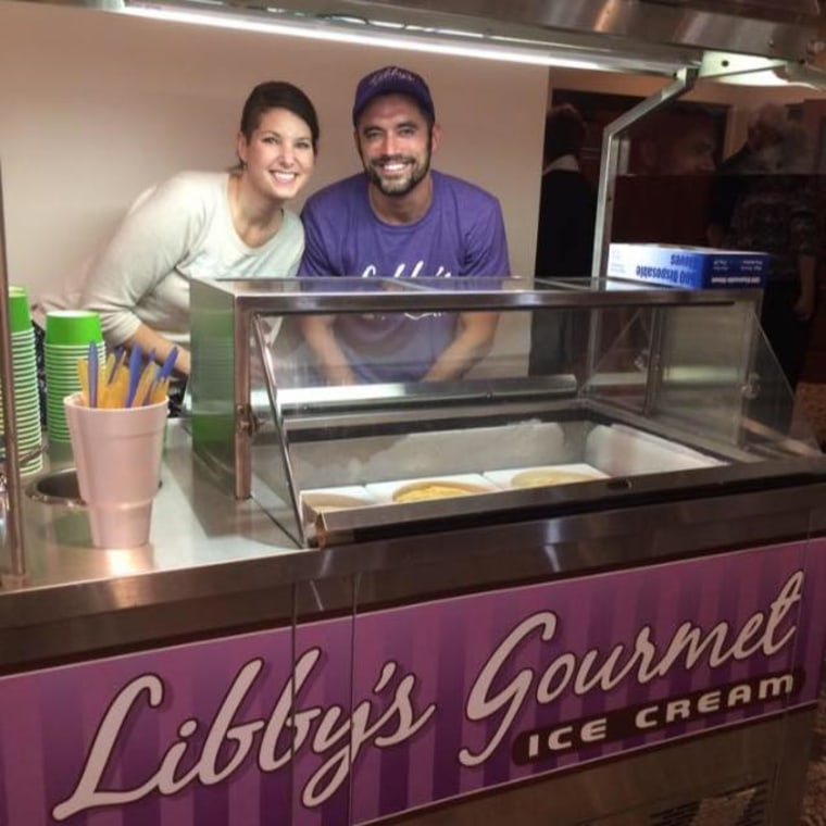 Matt Sanders named his ice cream shop after wife, Libby.