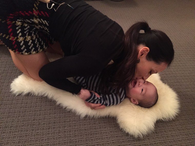 Lucy Liu on motherhood