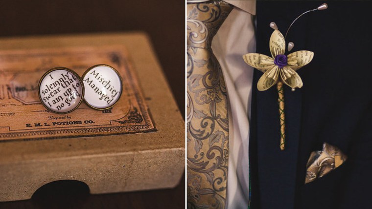 Harry Potter themed wedding