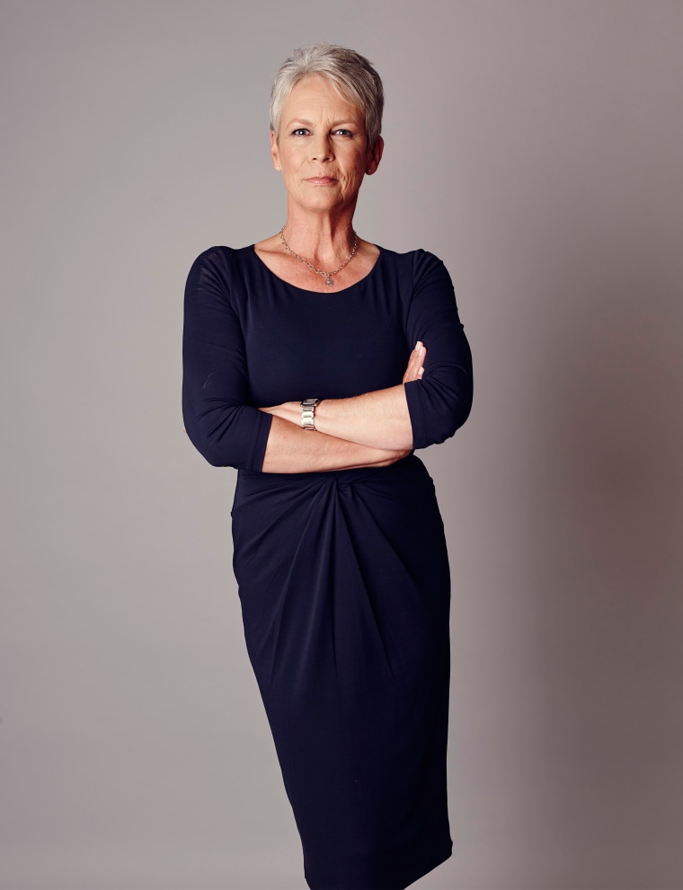 Jamie Lee Curtis, from "Scream Queens", poses for a portrait during the Fox 2015 Television Critics Association Summer Press Tour at the Beverly Hilton on Thursday, Aug. 6, 2015, in Beverly Hills, Calif..