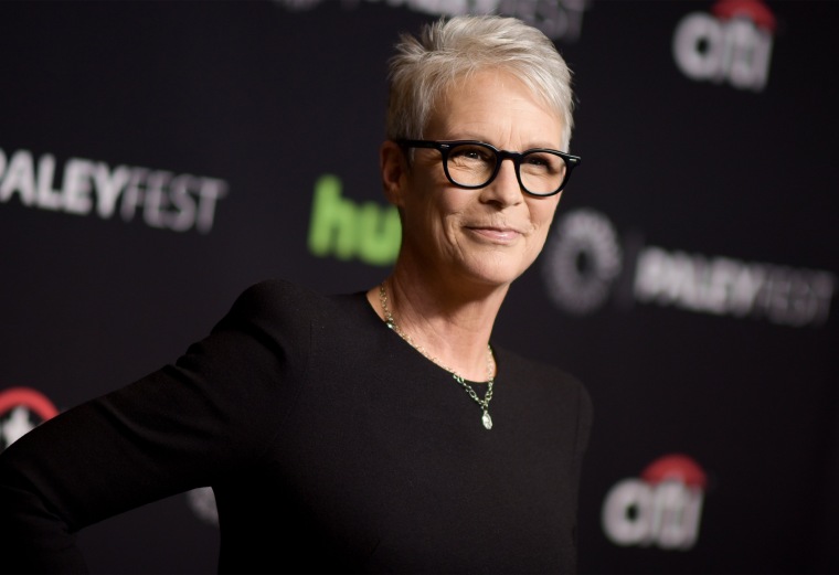 Jamie Lee Curtis on the red capret for "Scream Queens" on March 12, 2016