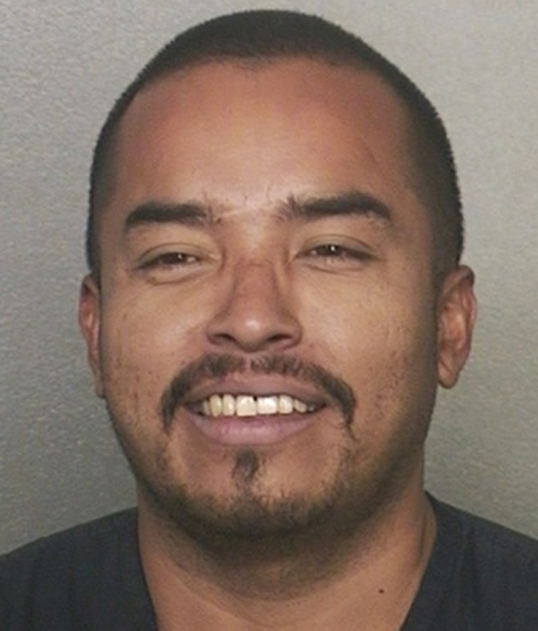 James Medina's mugshot on Aug. 19, 2012.