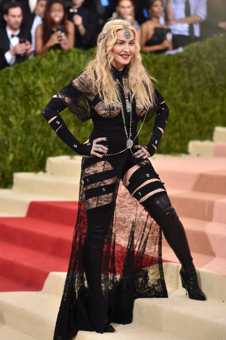Image: Madonna strikes a pose