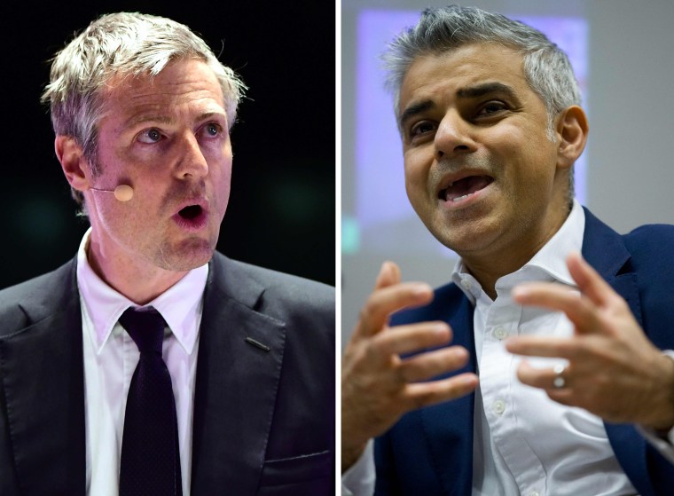 Image: Zac Goldsmith and Sadiq Khan