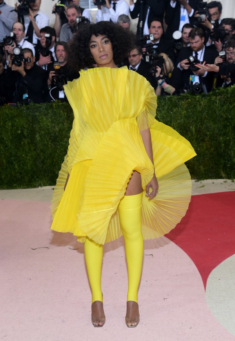 Image: Solange Knowles on the red carpet