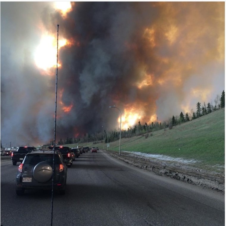 Image: Fort McMurray, Alberta, fire