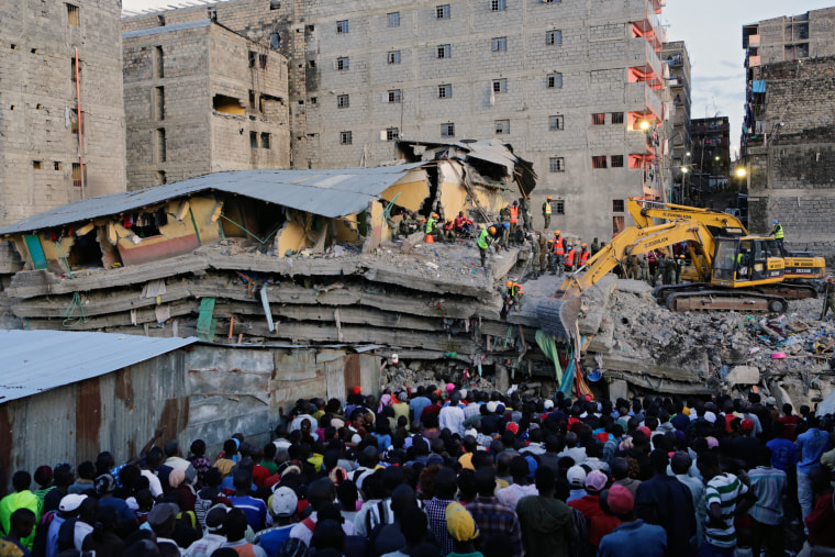 Image: Nairobi collapse