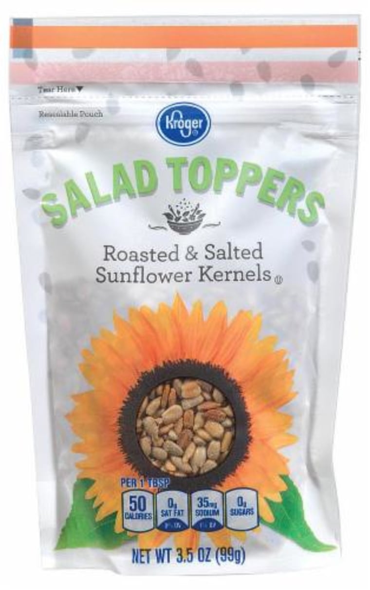 Pealed sunflower seeds Snack or for salad