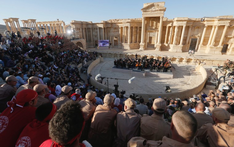 Image: Mariinsky Orchestra concert in Palmyra