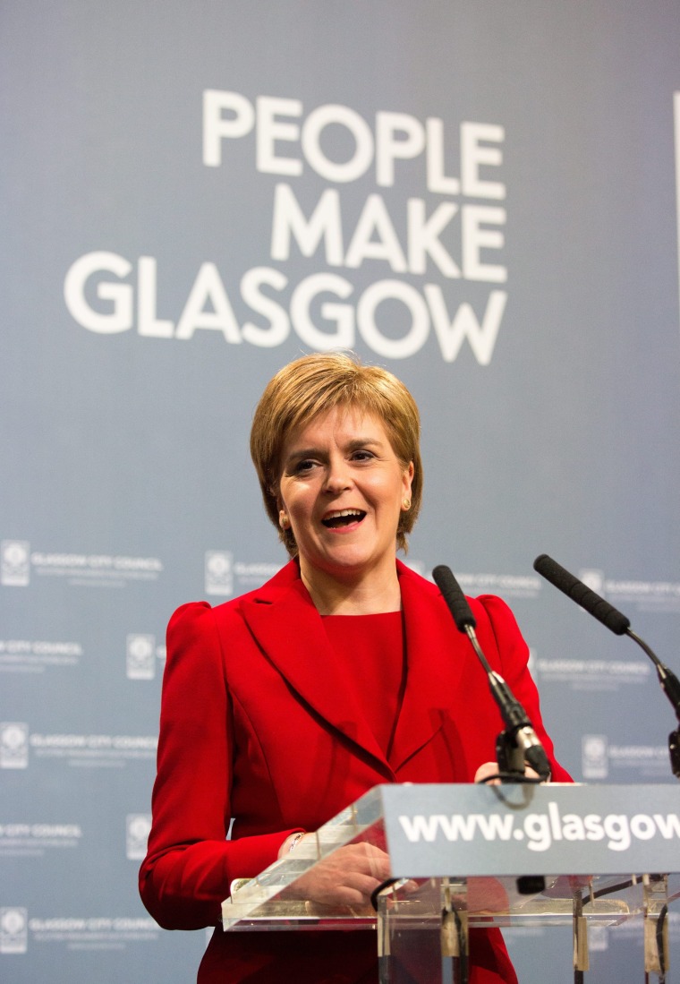 Image: Polls close as counting is under way in Scottish Parliament elections