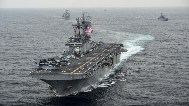 Image: U.S. Warships Participate In Exercise Ssang Yong 2016
