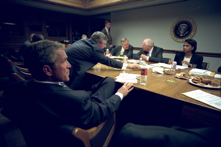 Image: George W. Bush on September 11