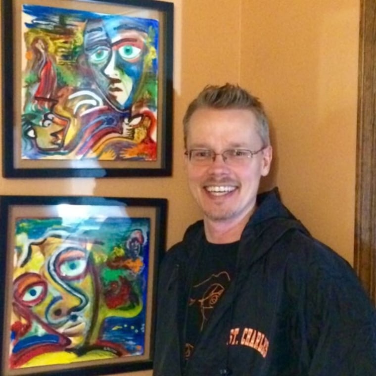Greg Chapman, art teacher who got enchroma glasses