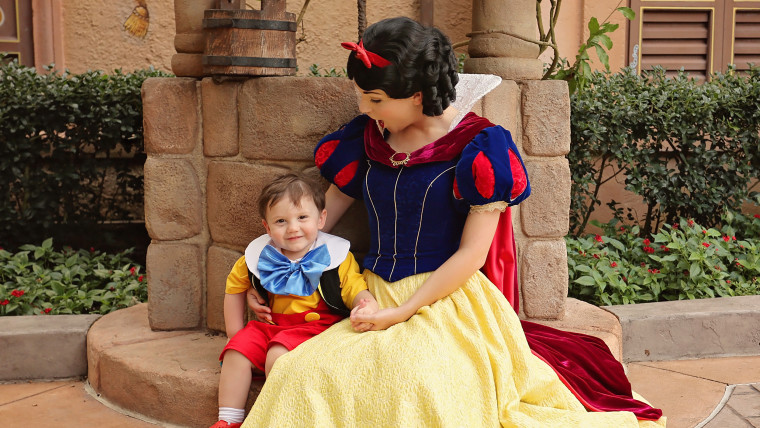 Snow White, autistic boy