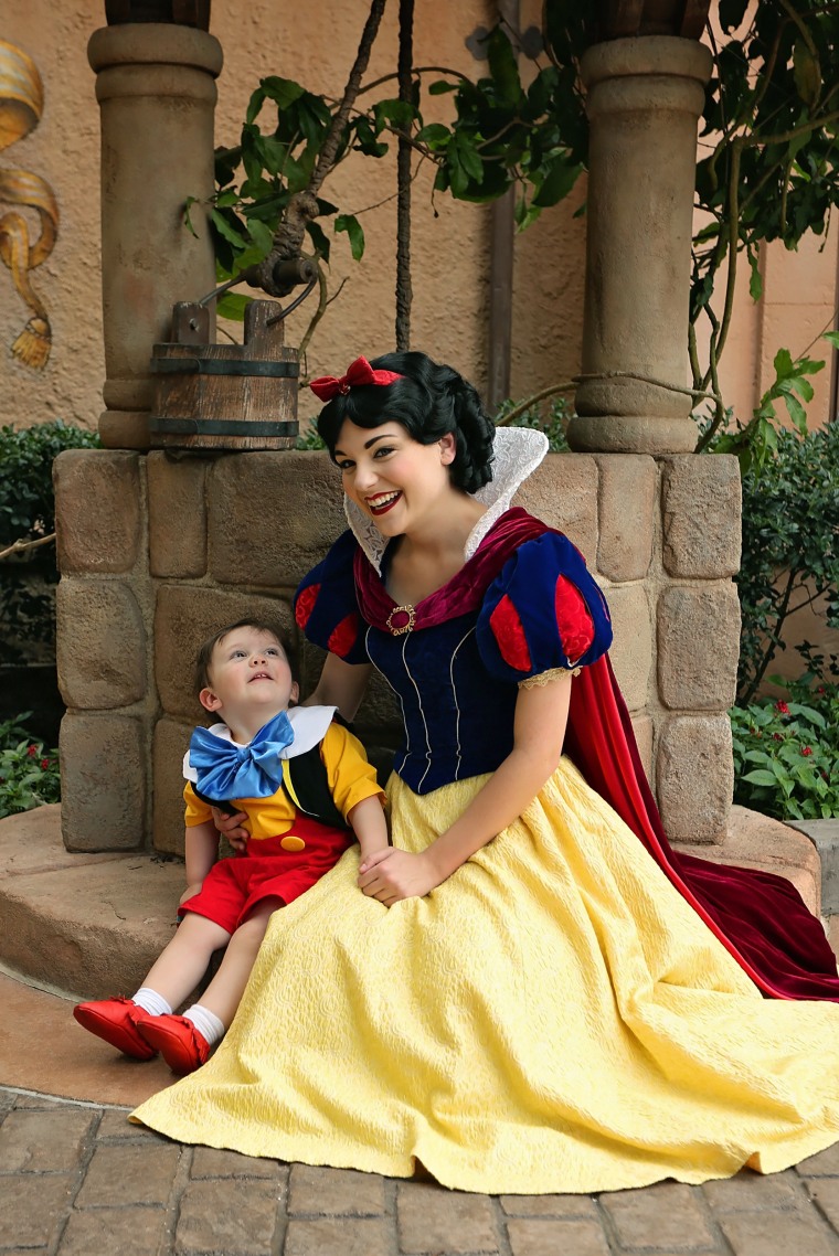 Snow White, autistic boy