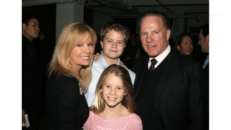 Kathie Lee with daughter Cassidy, son Cody, and late husband Frank Gifford.