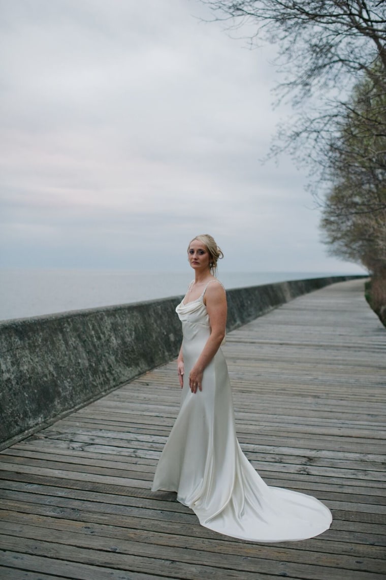 Elise Phillippo, fort mcmurray wedding dress