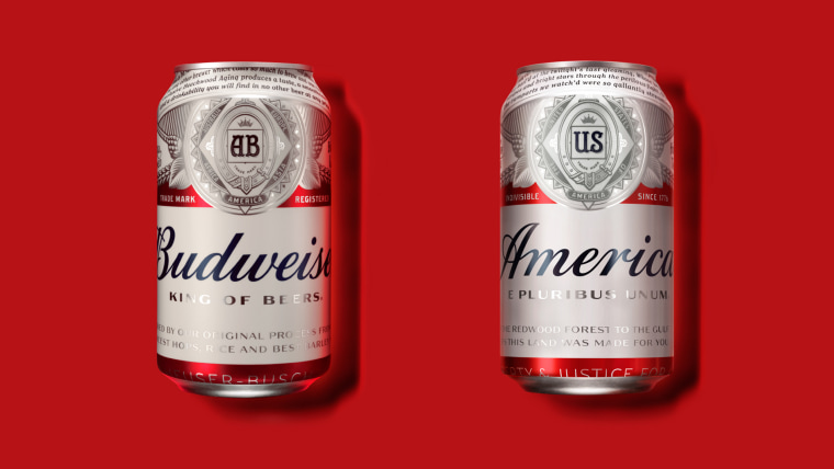 Budweiser America Branding