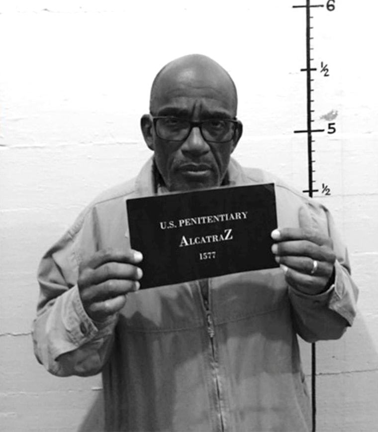 Al Roker in Alcatraz