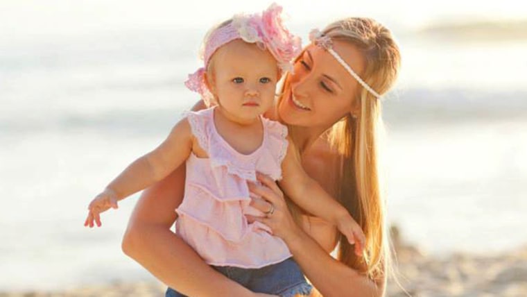 Bree Rowand with her daughter Kylie