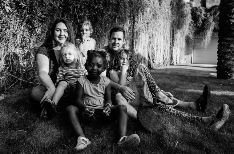 Heather and Thomas Whitten with their children