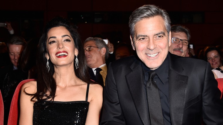 George Clooney and Amal Clooney